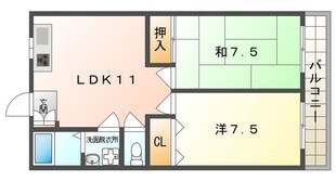 ピースフル四宮の物件間取画像